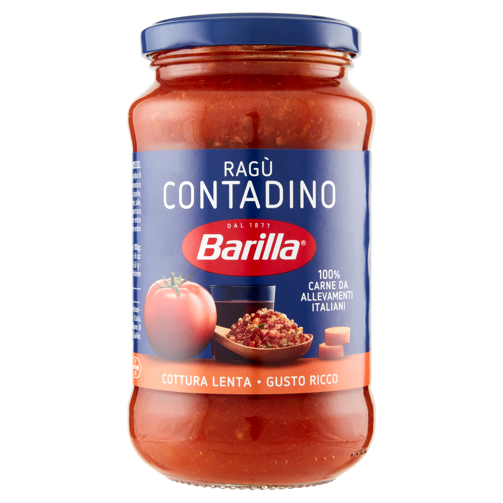 Barilla Sugo Rag&ugrave; Contadino vino rosso Condimento per Pasta 400g
