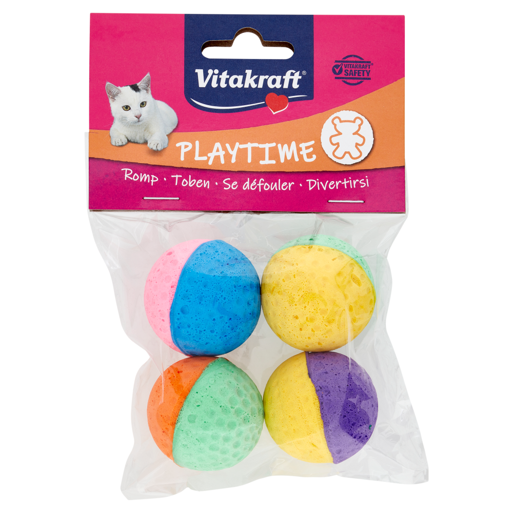Vitakraft Playtime Giocattolo per gatti 4 pz