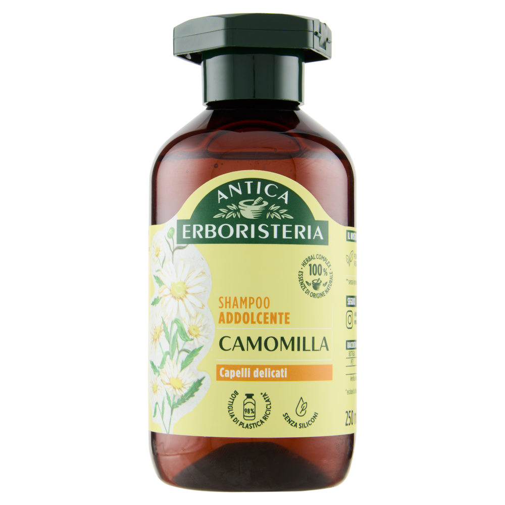 Antica Erboristeria Shampoo Addolcente Camomilla Capelli delicati 250 ml