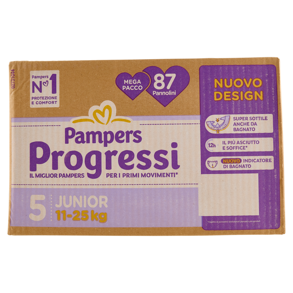 Pampers Progressi Junior 87 pz