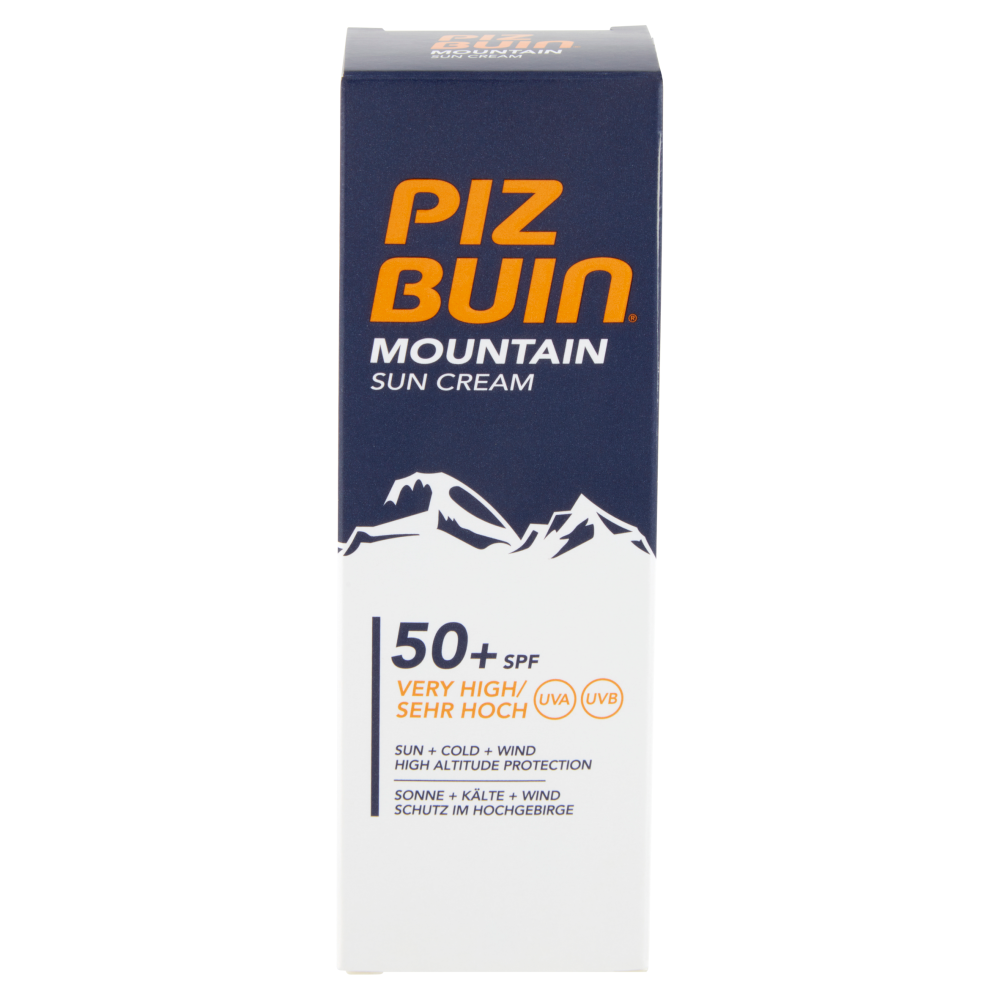 Piz Buin Mountain Sun Cream 50+ SPF Very High 50 ml