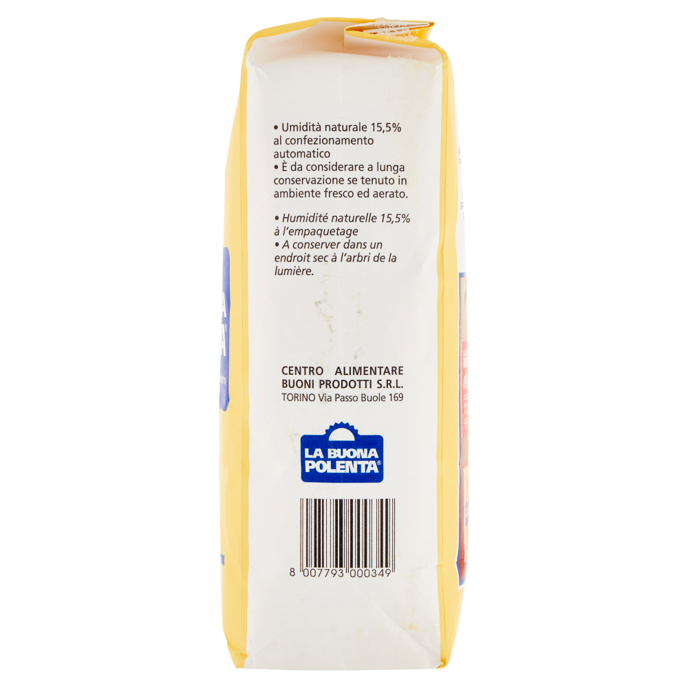 La Buona Polenta Gialla Farina di granoturco 1 kg