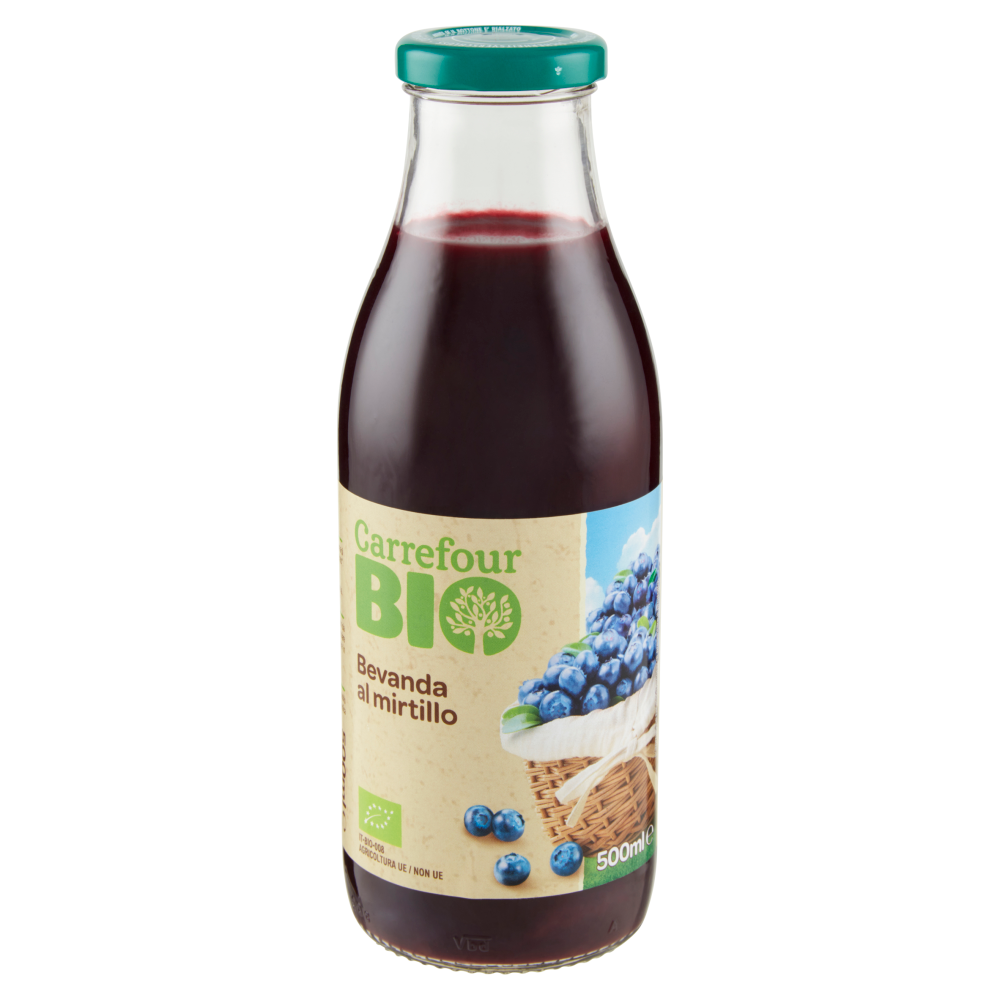 Carrefour Bio Bevanda al mirtillo 500 ml