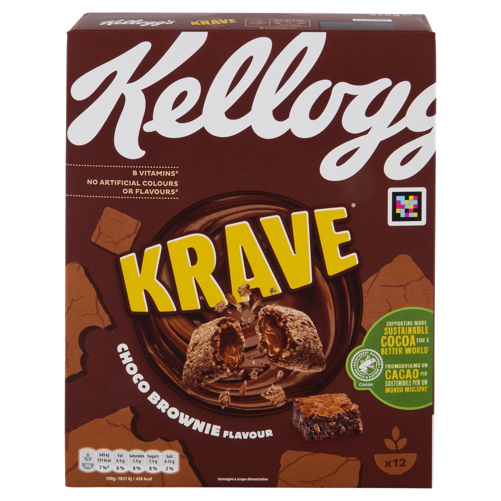 Kellogg's Krave Choco Brownie Flavour 375 g