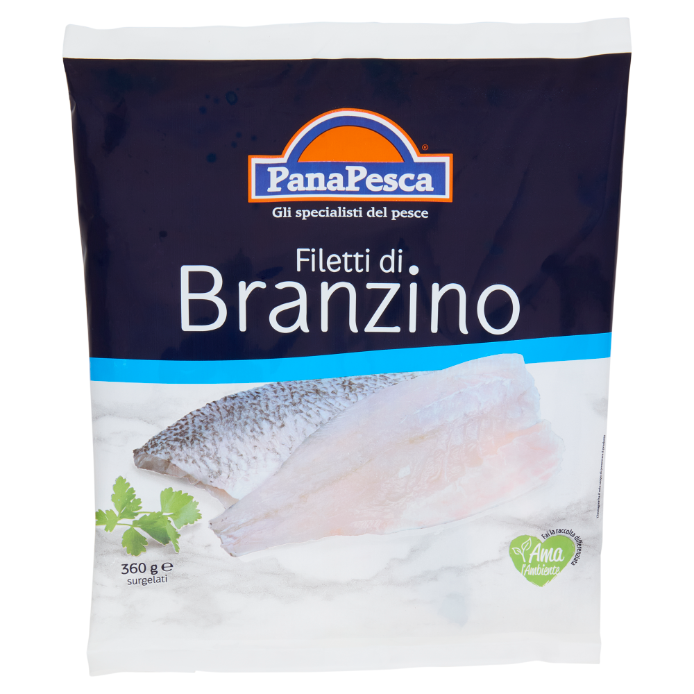 PanaPesca Filetti di Branzino surgelati 360 g