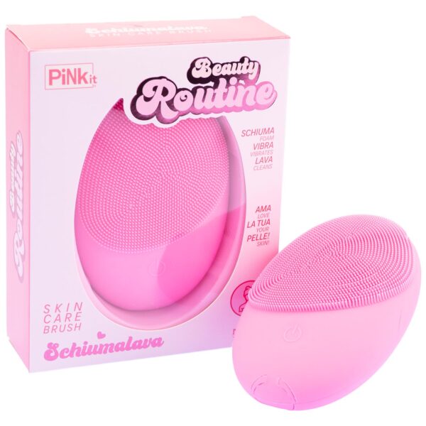 Nice - Beauty Routineschiuma E Lava Skincare Brush Viso Rosa