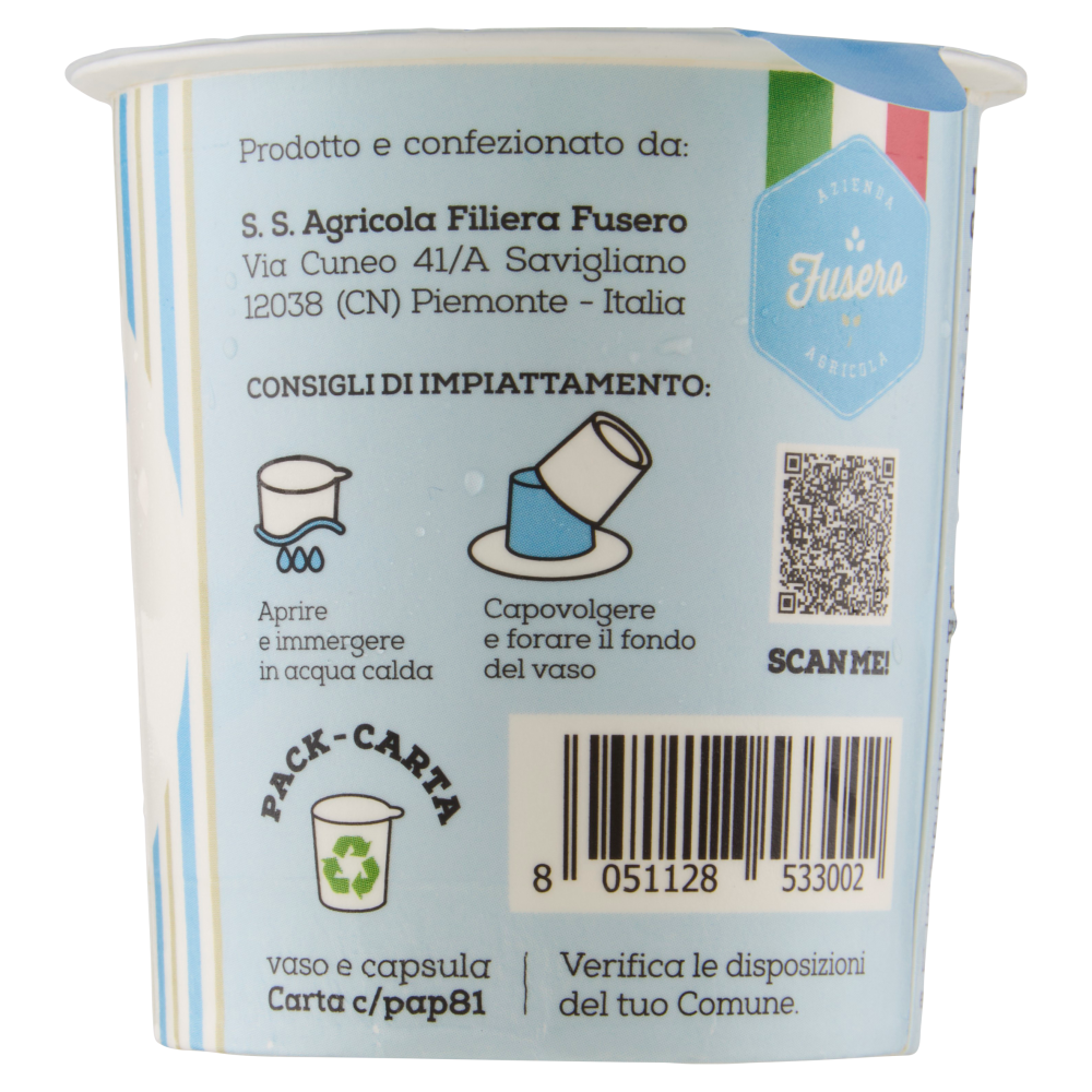 Azienda Agricola Fusero Panna Cotta Bianca 125 g