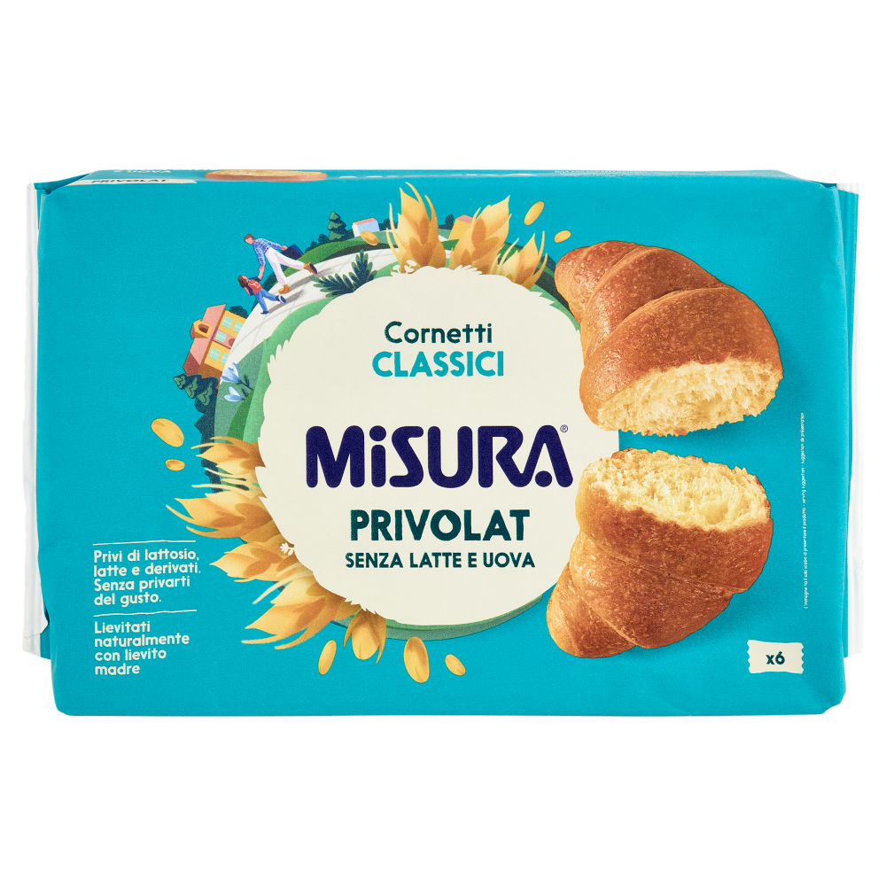 Misura Privolat 6 Cornetti Classici 246 g