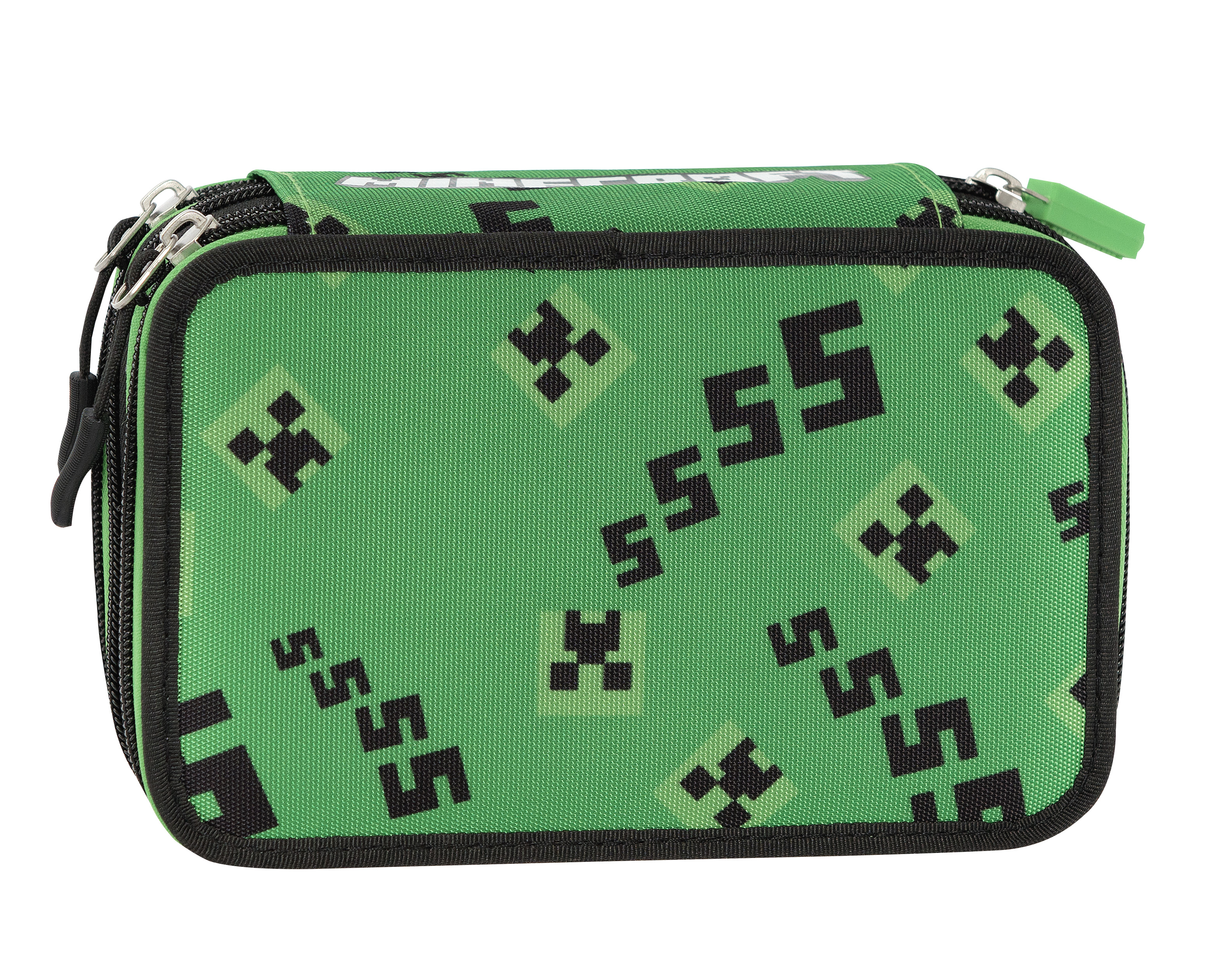 Carrefour 8058263203760 astuccio per matita Astuccio portamatite Nero, Verde