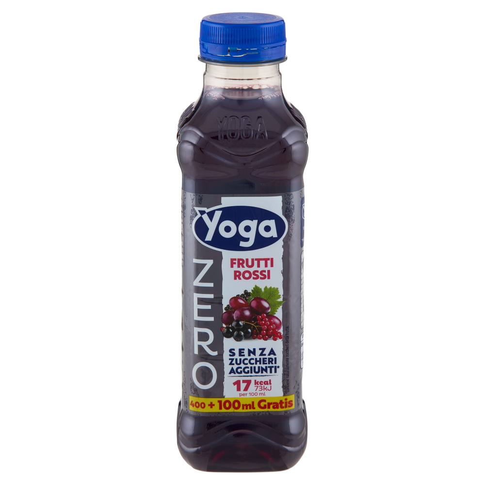 Yoga Zero Multi Frutti Rossi Senza Zuccheri Aggiunti* 500 ml