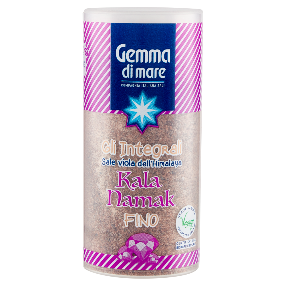 Gemma di mare Gli Integrali Sale viola dell'Himalaya Kala Namak Fino 150 g