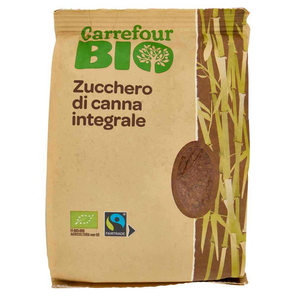 Carrefour Bio Zucchero di canna integrale 500 g