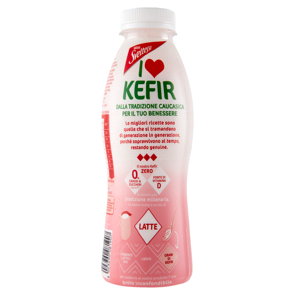 SVELTESSE I Love Kefir Gusto Fragola Zero 500 g