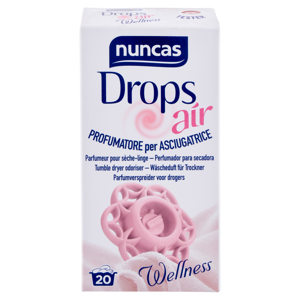 nuncas Drops air Profumatore per Asciugatrice Wellness 18 g