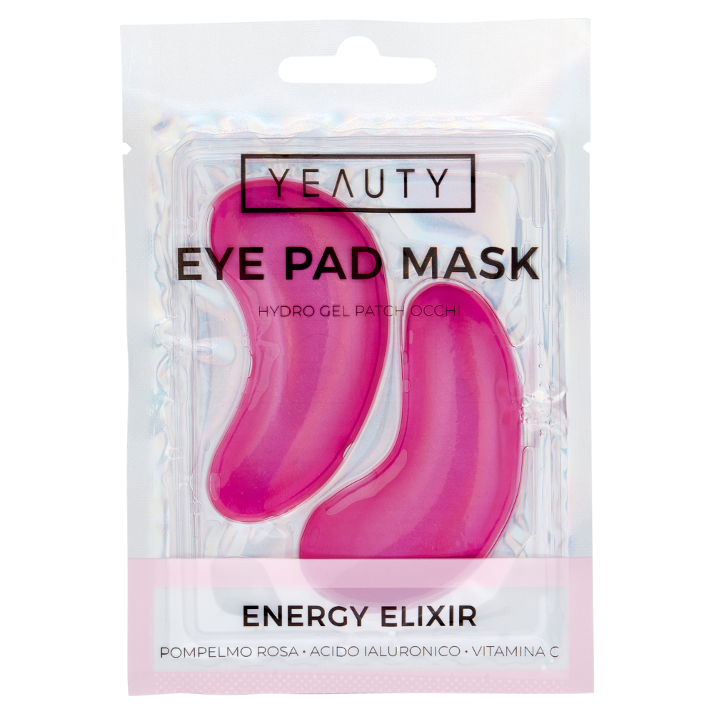 Yeauty Eye Pad Mask Hydro Gel Patch Occhi Energy Elixir 2 pz