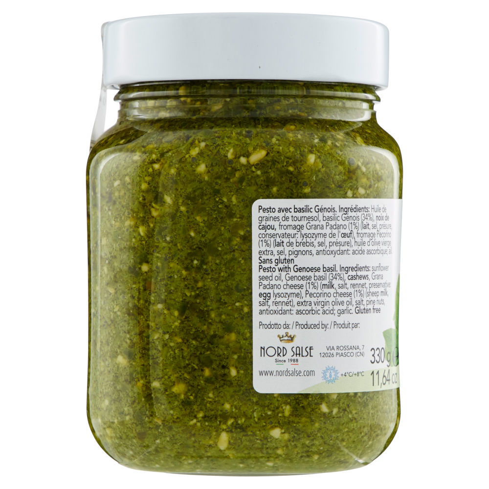 freschi di natura Pesto con Basilico Genovese DOP 330 g
