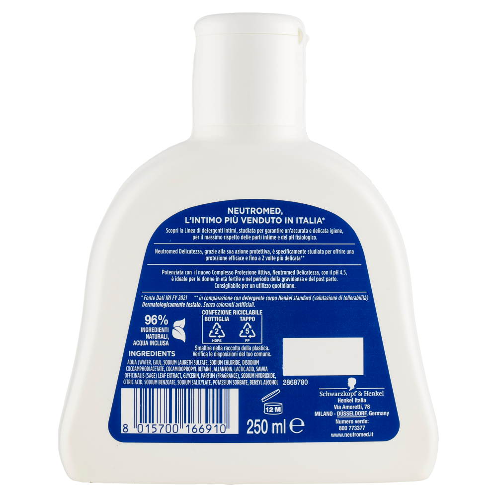 Neutromed pH 4,5 Delicatezza 250 ml