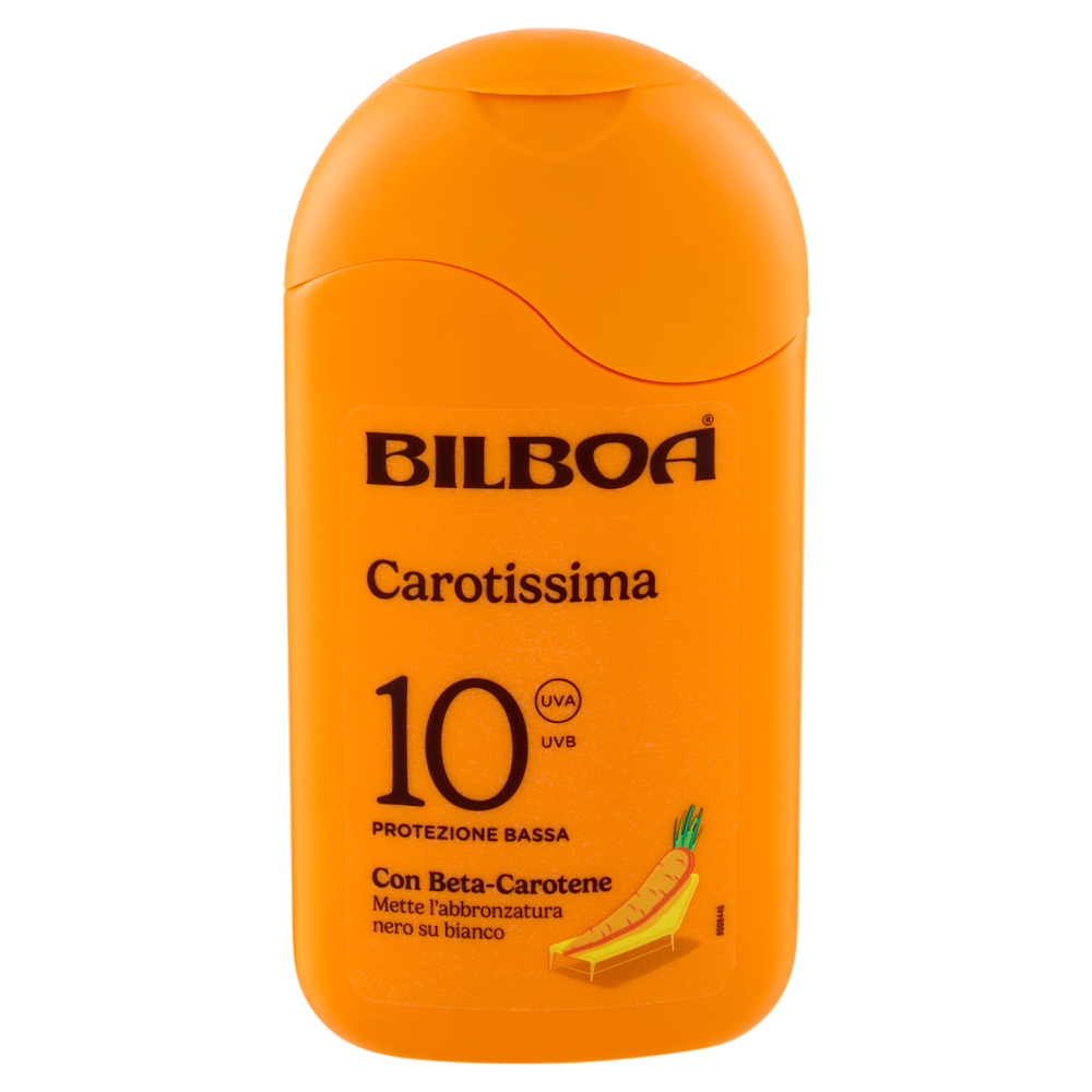 Bilboa Carotissima 10 Protezione Bassa con Beta-Carotene 200 ml