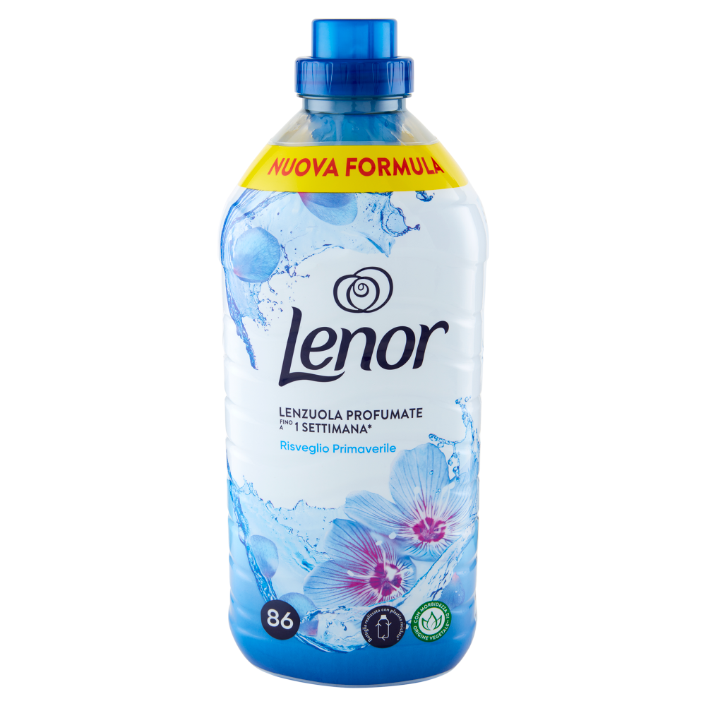 Lenor Ammorbidente Lavatrice Concentrato, Risveglio Primaverile, 86 Lavaggi 1806 ml