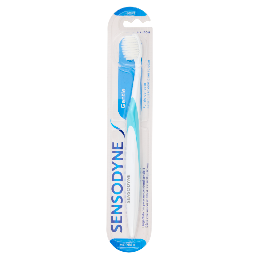Sensodyne Spazzolino per Denti Sensibili Gentle Pulizia Delicata con Setole Morbide