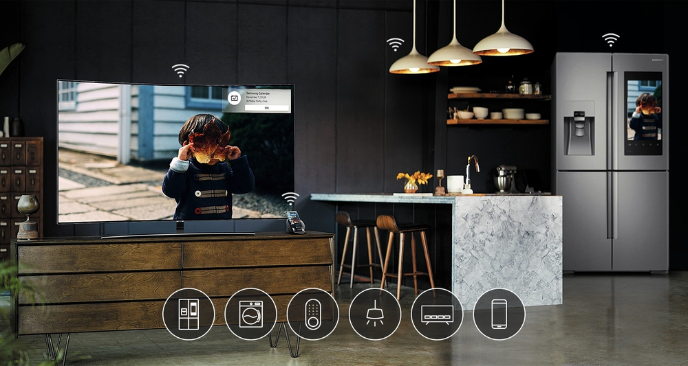 Samsung TV QLED 4K 65" Curved Q8CN 2018