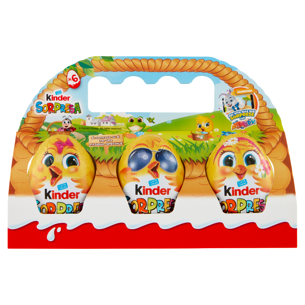 Kinder Sorpresa 6 x 20 g