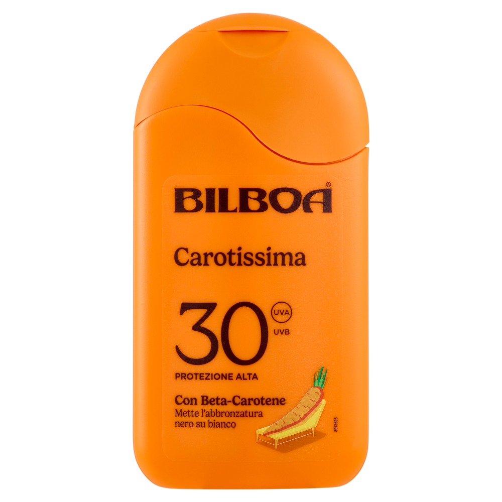 Bilboa Carotissima 30 Protezione Alta con Beta-Carotene 200 ml