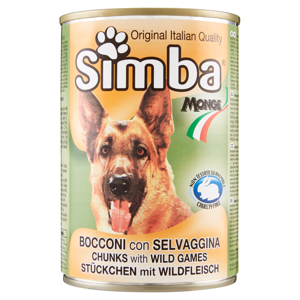 Simba Bocconi con Selvaggina 415 g