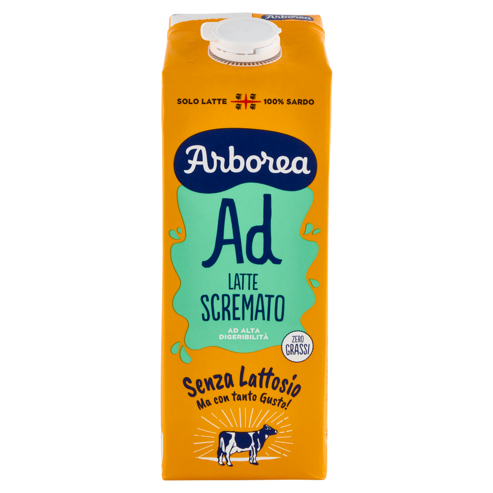 Arborea Ad Latte Scremato ad Alta Digeribilit&agrave; Senza Lattosio 1000 ml