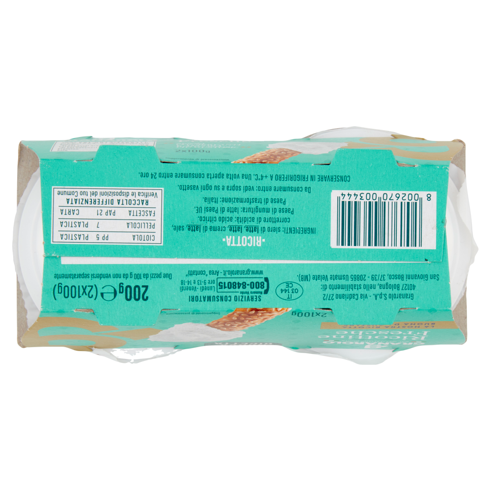 Granarolo Ricottine Fresche 2 x 100 g