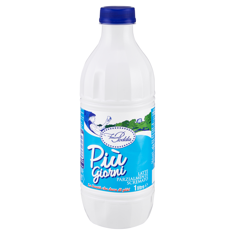 Ferruccio Podda Pi&ugrave; Giorni Latte Parzialmente Scremato 1 litro