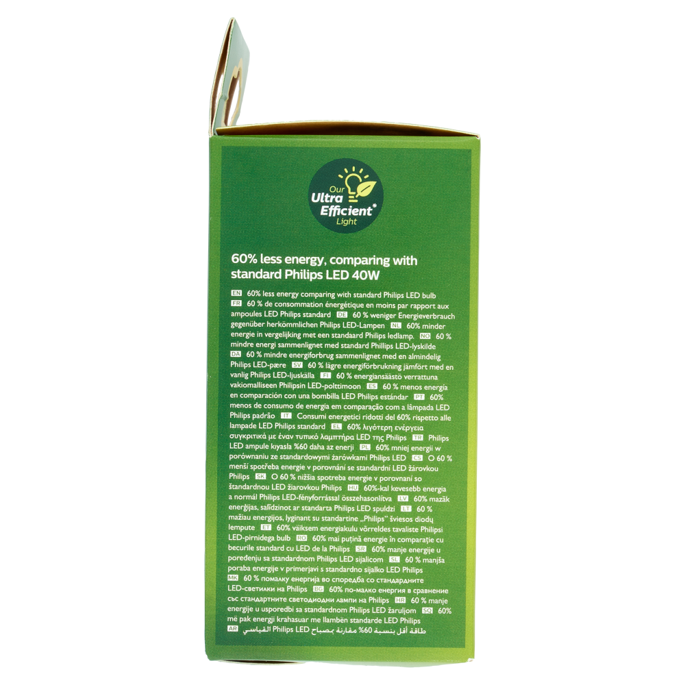 Philips Lampadina candela trasparente a filamento 40 W P45 E14