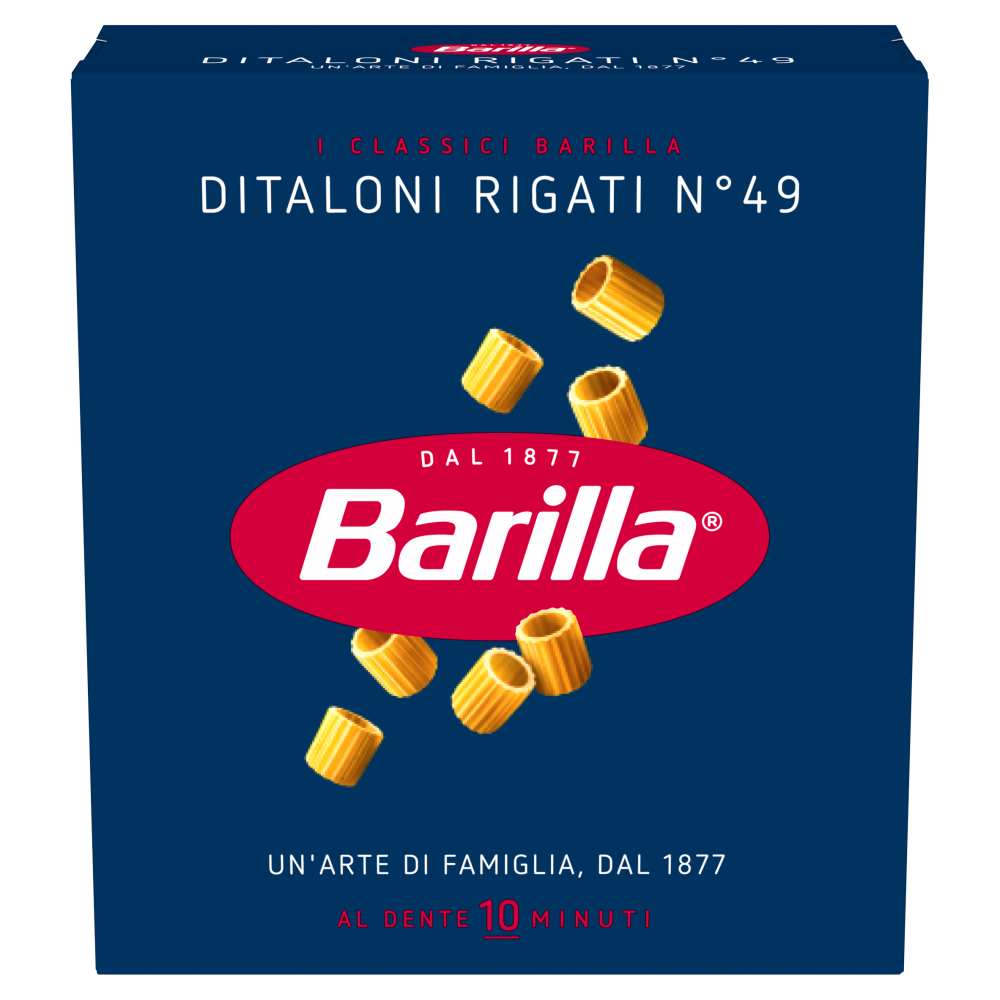 Barilla Pasta Ditaloni Rigati n.49 500g