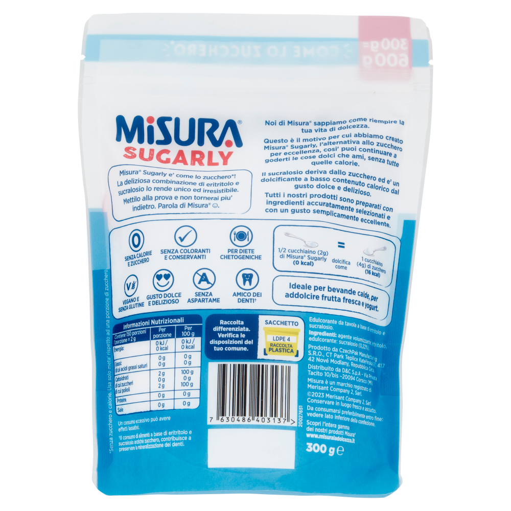 Misura Sugarly 300 g