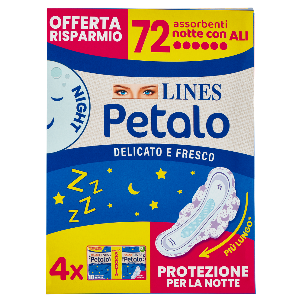 Lines Petalo notte con Ali 72 pz