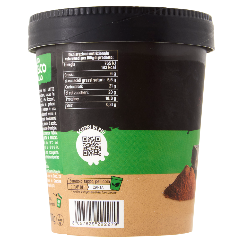 Cascina Biraga Gelato Proteico Cacao 300 g