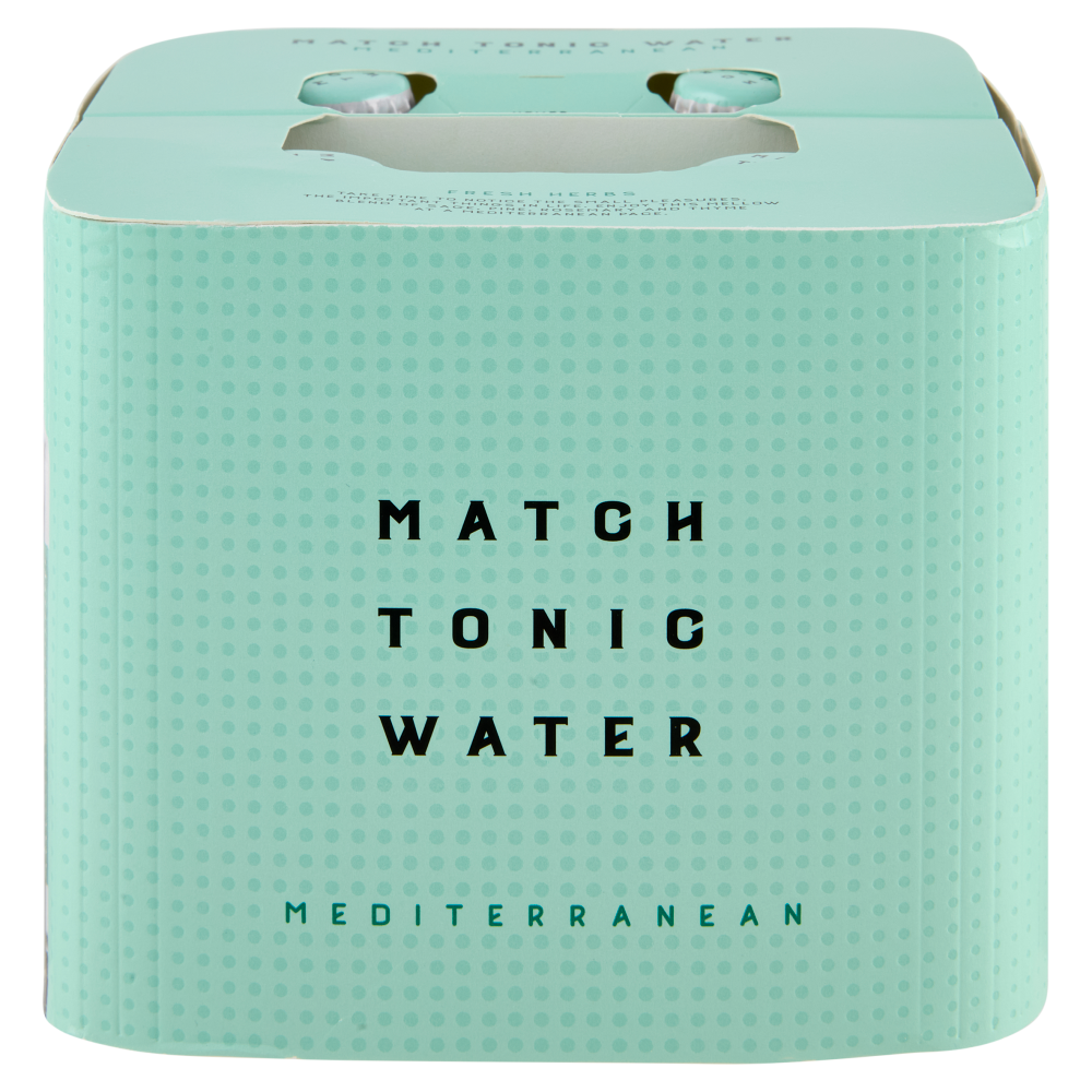 Match Tonic Water Mediterranean Fresh Herbs 4 x 200 ml