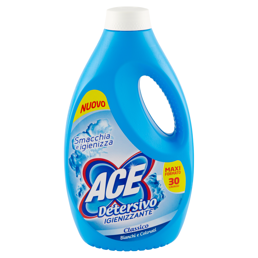 Ace Detersivo Liquido Classico Igienizzante 30 Lavaggi Carrefour