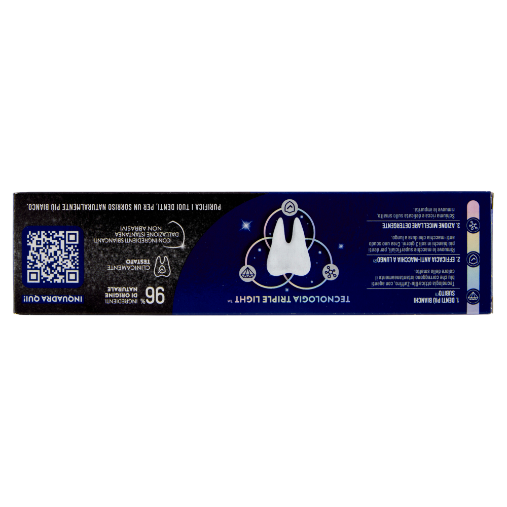 Mentadent White Now 3 in1 White Boost con Carbone Attivo 75 ml