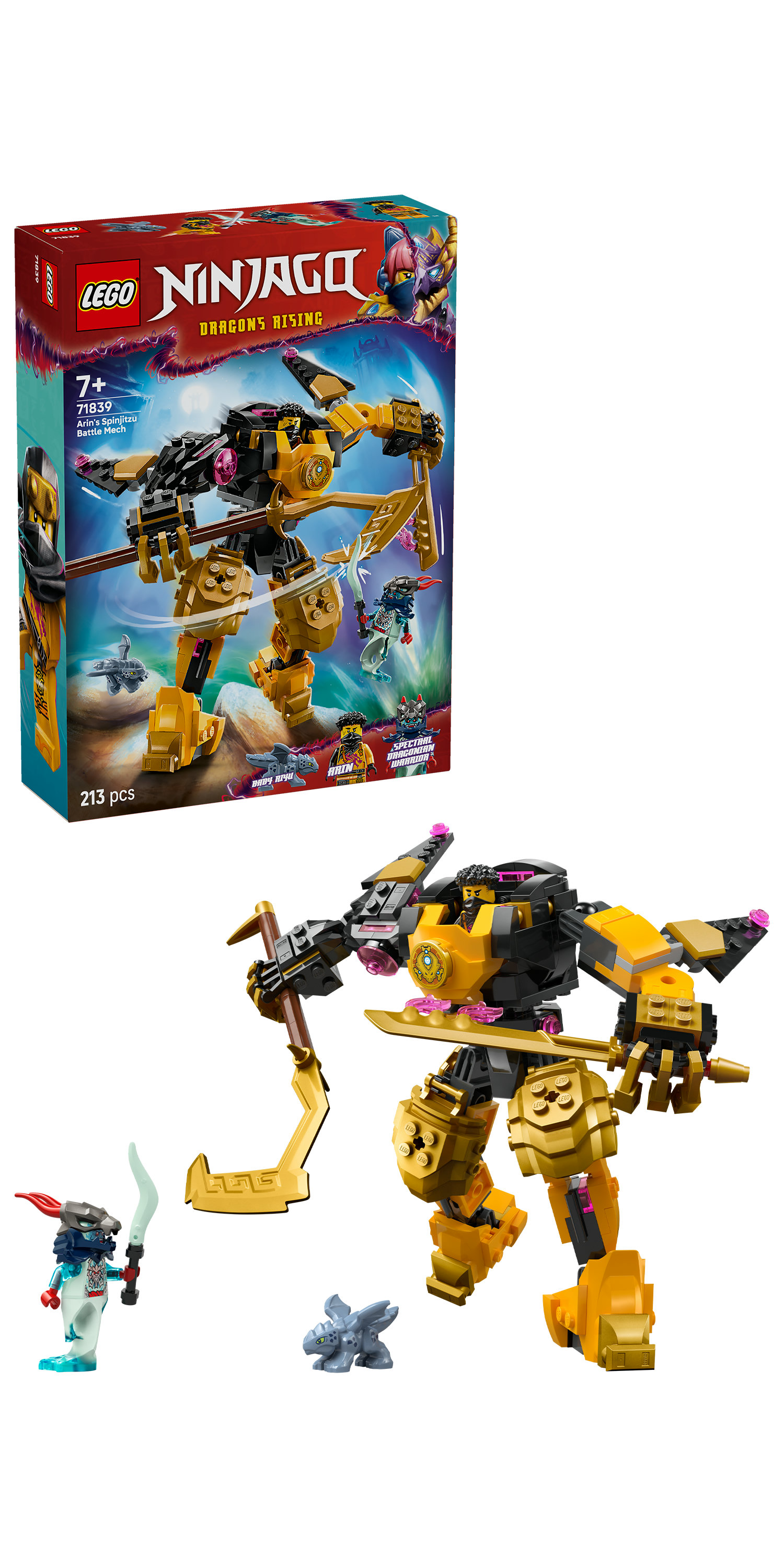 LEGO NINJAGO Battle Mech Spinjitzu di Arin