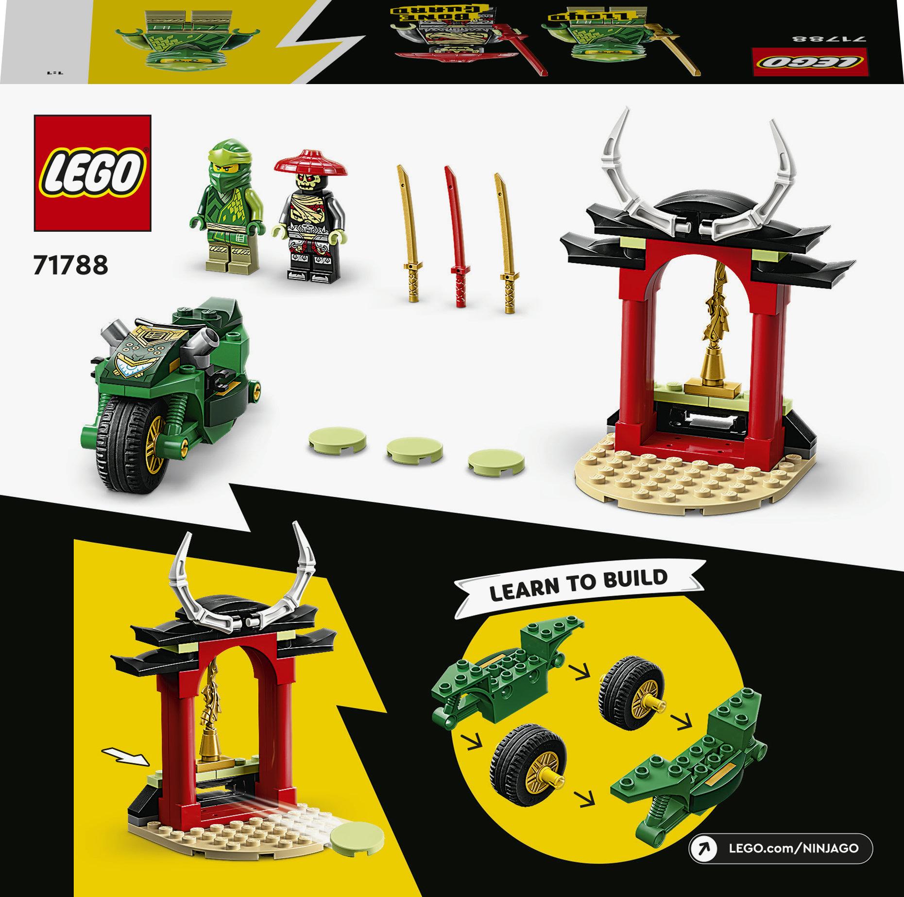 LEGO NINJAGO Moto Ninja di Lloyd