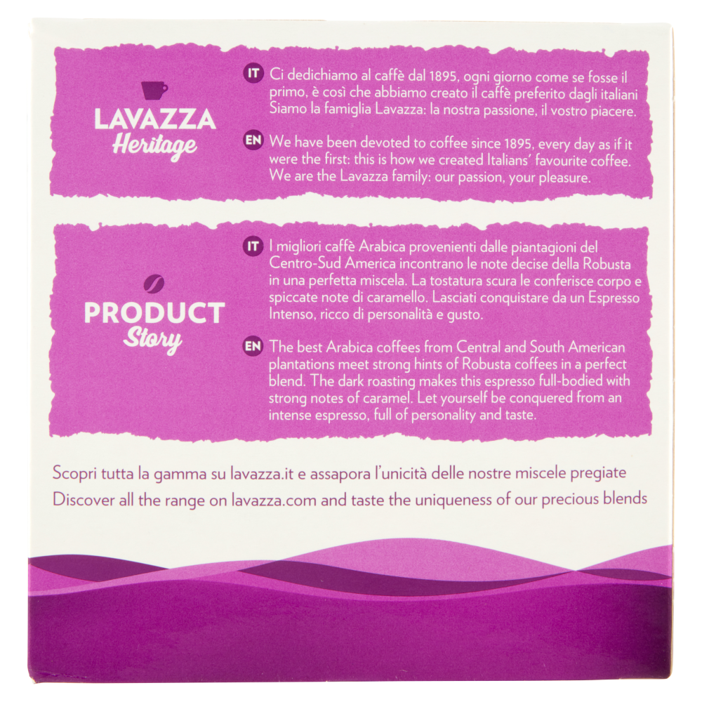 Lavazza Espresso Intenso Compatibile con Macchine Nescafé Dolce Gusto* 30 x 8 g