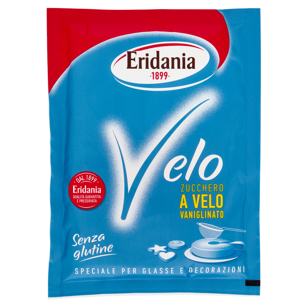 Eridania Velo Zucchero a Velo Vanigliato 125 g