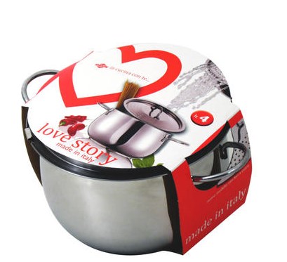 Inoxriv S.p.A. Love story Cuociscola 20 cm 4.5 L