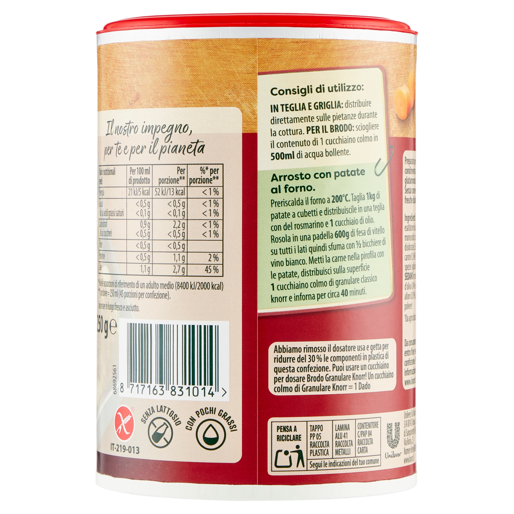 Knorr Brodo Granulare Classico 250 g