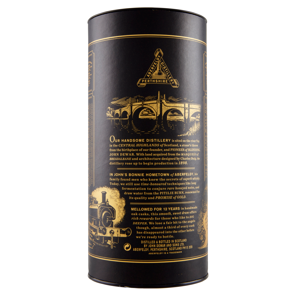 Aberfeldy Highland Single Malt Scotch Whisky 12 Years 700 ml
