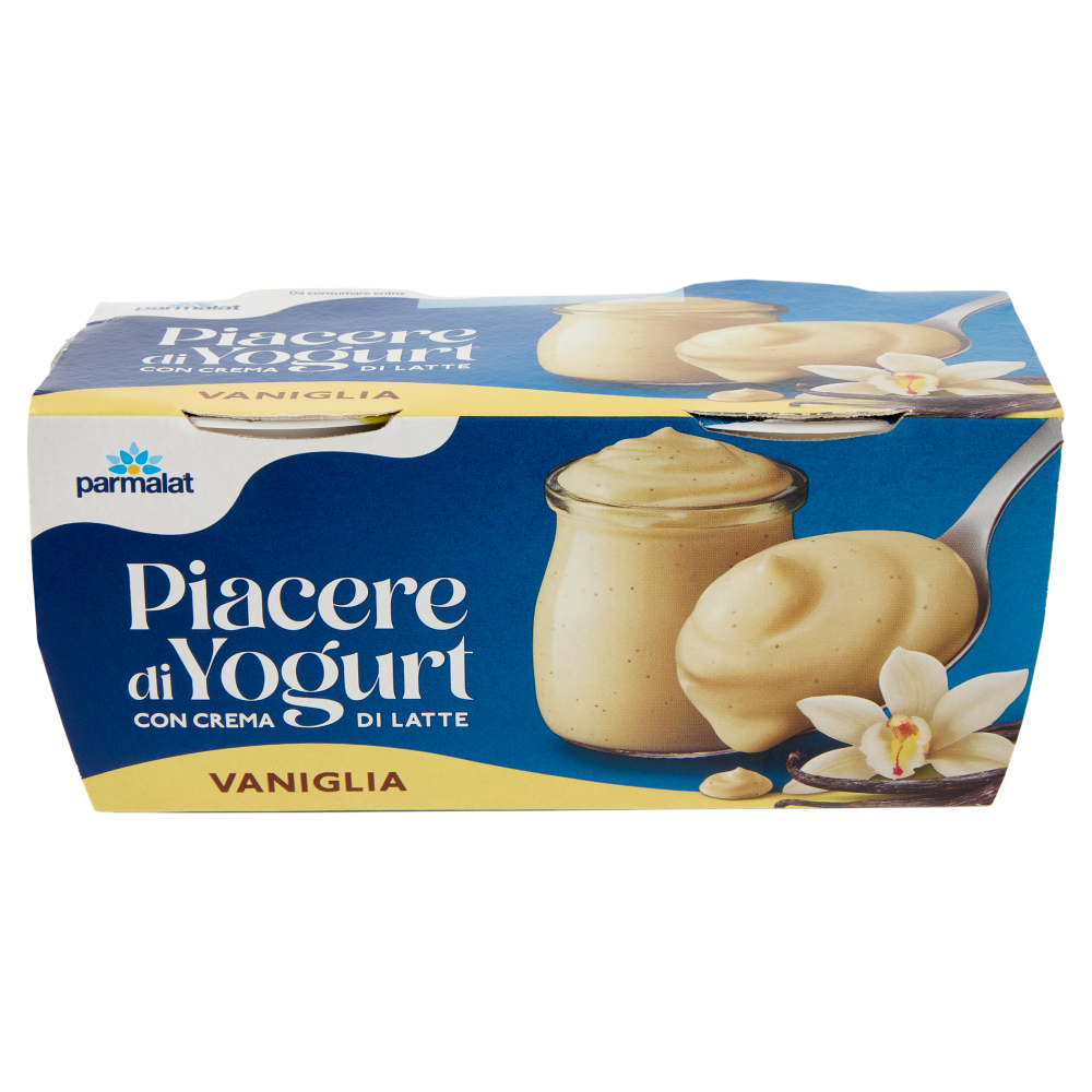 PARMALAT Piacere di Yogurt Vaniglia 2x115g