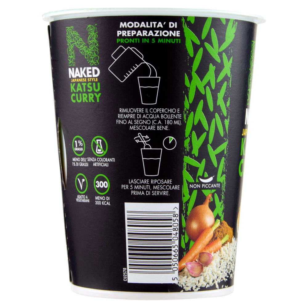 Naked Japanese Style Katsu Curry Riso 78 g