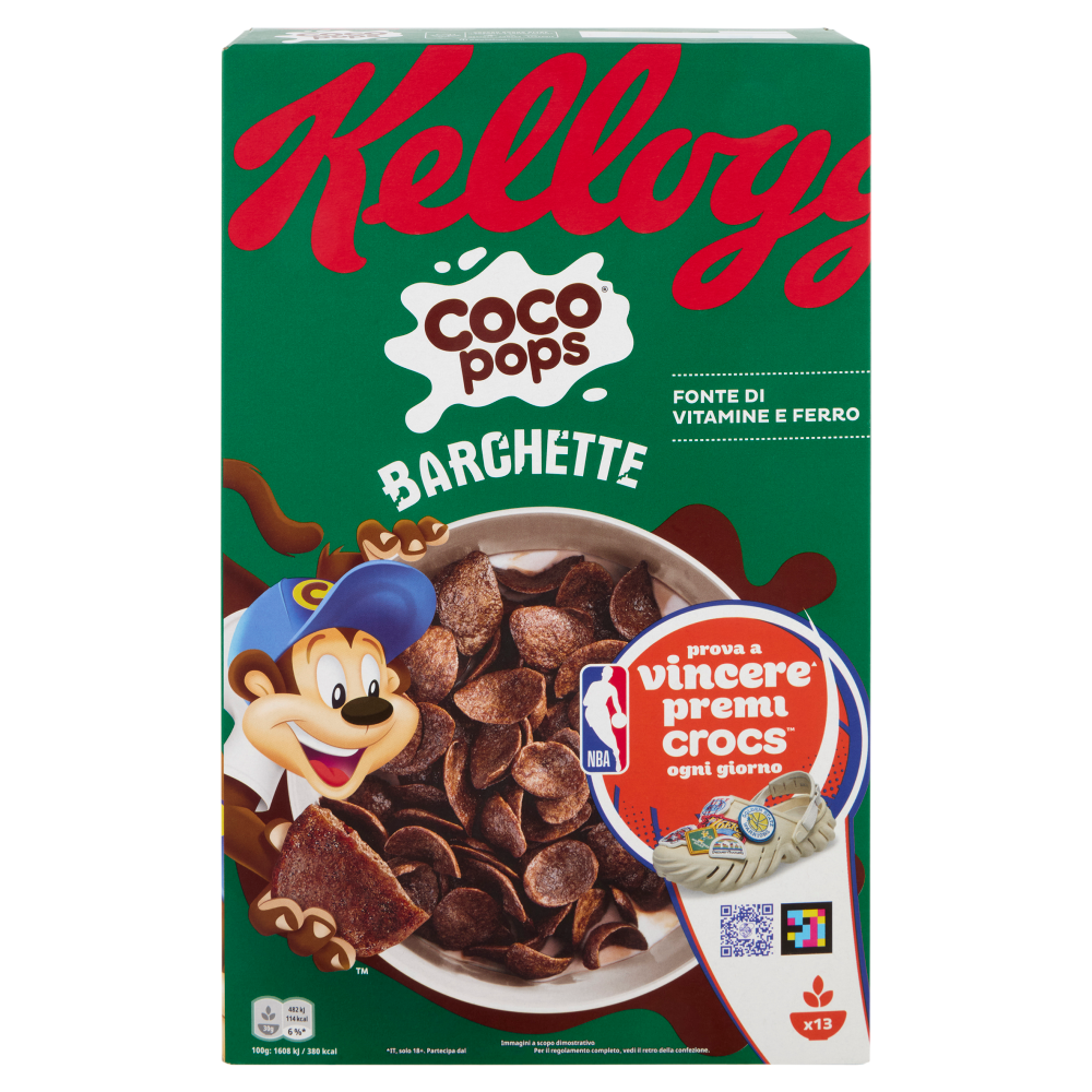 Kellogg's Coco pops Barchette 400 g