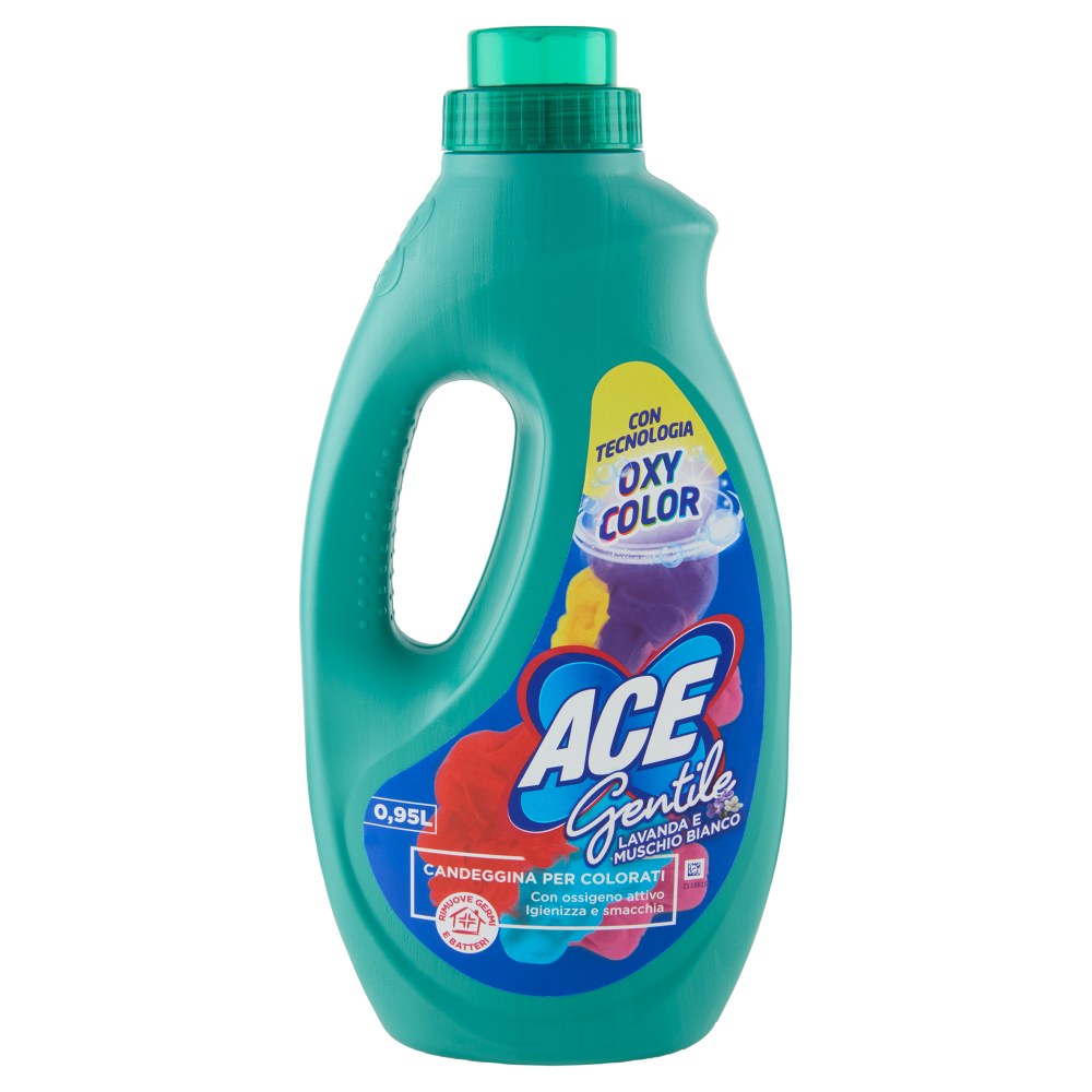 Ace Gentile Lavanda e Muschio Bianco Candeggina per Colorati 0,95 L